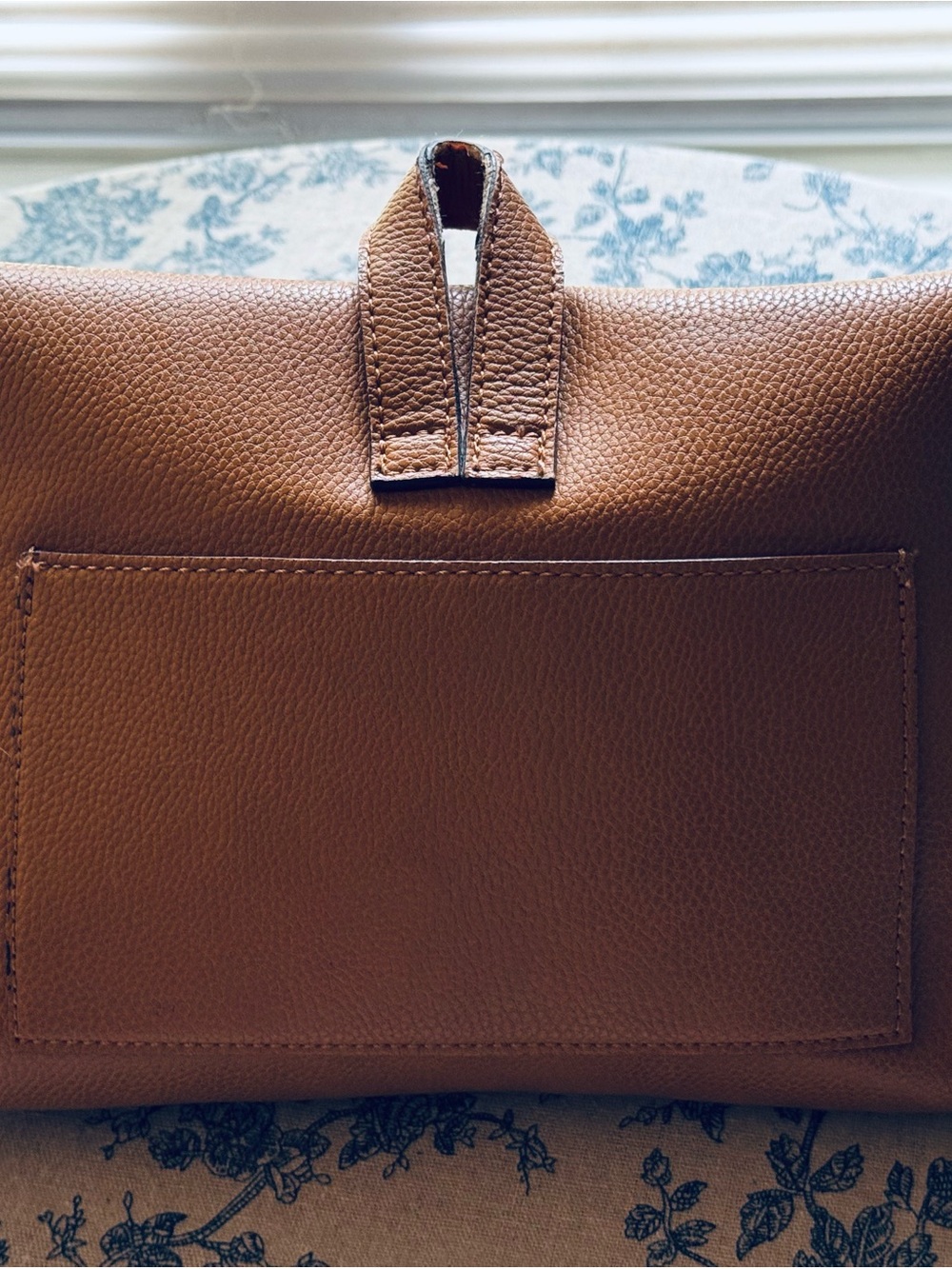 Free People Brown Pebbled Leather Clutch - Picture 3 of 14